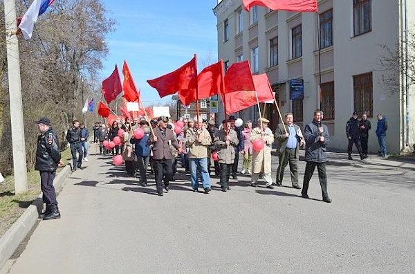 Первомайские торжества в Вологде