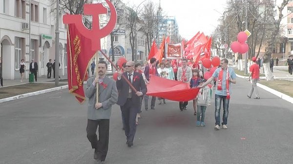 Наше будущее - социализм! Коммунисты Мордовии отметили Первомай