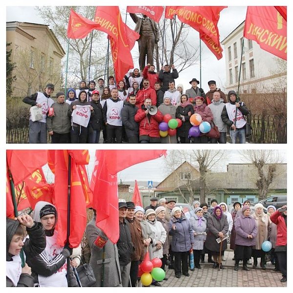 Красноярский край. Первомай в Березовке