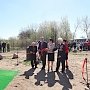 Сквер в память о детях войны открыт в райцентре Красногородское Псковской области