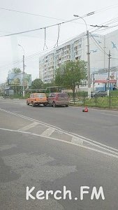 В Керчи ВАЗ и иномарка не поделили дорогу