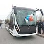 В Севастополь прибыл специально созданный для города троллейбус