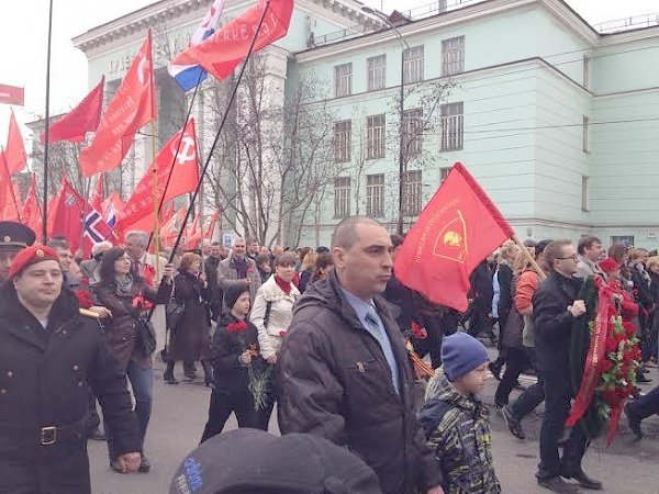 День Победы в городе-герое Мурманске