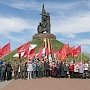 Чувашская Республика. Чебоксарские коммунисты встретили 9 мая со Знаменем Победы