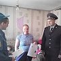 Сотрудники белогорской полиции посещают семьи, оказавшиеся в сложной жизненной ситуации
