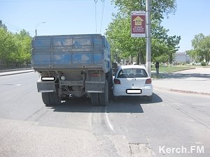 В Керчи на перекрестке с неработающим светофором снова ДТП