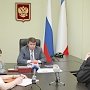 Сенатор Совета Федерации от Республики Крым Сергей Цеков провел прием граждан
