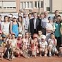 Константин Бахарев принял участие в открытии Всероссийского юношеского турнира по теннису