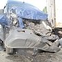 В Севастополе в столкновении двух грузовиков пострадал человек