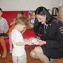 Симферопольские полицейские поздравили с наступающим праздником детей, лишенных родительского тепла, находящихся на лечении в столичной больнице