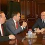 Ю.В. Афонин и Н.Н. Иванов встретились с губернатором Челябинской области Б.А. Дубровским