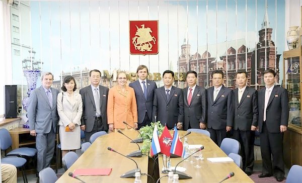 Фракция КПРФ в Мосгордуме приняла делегацию Трудовой партии Кореи