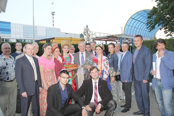 Г.А. Зюганов прибыл с рабочим визитом в Крым