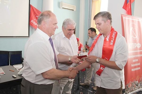 Г.А. Зюганов провёл встречу с партактивом Севастопольского отделения КПРФ