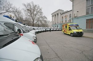 С начала года служба скорой помощи в Крыму получила 160 новых машин