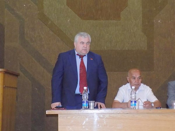К.К. Тайсаев принял участие в собрании членов ЦК партии Коммунистов Кыргызстана