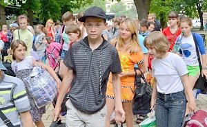 На отдых в Крым отправили 500 детей из ДНР