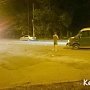В Керчи в ночное время мотоциклист влетел в иномарку