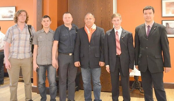 Комсомольцы Санкт-Петербурга встретились с друзьями из Венесуэлы