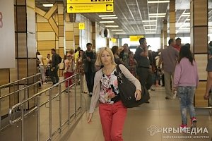 Миллионная туристка прибыла в Крым из Санкт-Петербурга