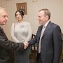 Константин Бахарев провел встречу с депутатом Европарламента Милославом Рансдорфом