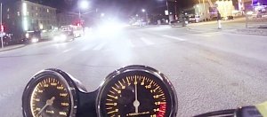 В Ночное Время в Симферополе мотоцикл сбил двух пьяных стариков
