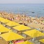 Минкурортов: в Крыму ограничен доступ к 35 % пляжей