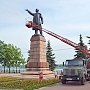 Ивановская область. Памятник В.И. Ленину в Кинешме отреставрирован