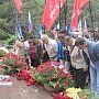 Дань памяти. Симферопольские коммунисты почтили память партизан и подпольщиков Крыма