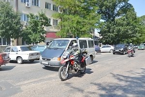 На рынке в Симферополе произошёл пожар