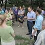 Депутат Госдумы Дмитрий Коломиец встретился с жителями микрорайона Гидростроителей в Краснодаре
