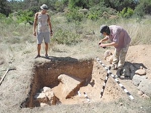 В Севастополе откопали древнегреческую усадьбу