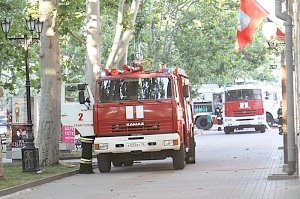 В Севастополе из «горящего» театра эвакуировали более 150 человек