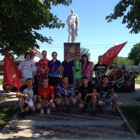 Комсомольцы и молодые коммунисты Белгородского района провели велопробег в честь освобождения посёлка от немецко-фашистких захватчиков
