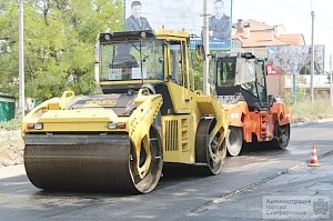 В Симферополе на новый асфальт по улице Беспалова дают гарантию 10 лет