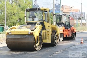 В Симферополе на новый асфальт по ул. Беспалова дают гарантию 10 лет