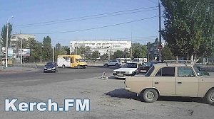 На автовокзале Керчи устанавливают забор и шлагбаум