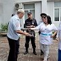 Сотрудники ялтинской станции «скорой медицинской помощи» поблагодарили полицейских за профессионализм и помощь