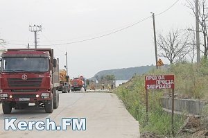 Продолжаются подготовительные работы к строительству Керченского моста