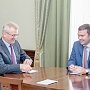 Юрий Афонин встретился с руководителем Пензенской области Иваном Белозерцевым