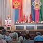 Краснодарский край. Кандидат в губернаторы Н. Осадчий провел ряд встреч с избирателями в Апшеронском районе