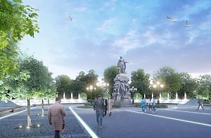 На памятник Екатерине II в Симферополе собрали 10,5 млн рублей