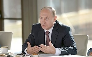 Владимир Путин встретился с представителями национальных общественных объединений Крыма