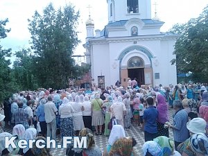 В Керчи празднуют Яблочный Спас