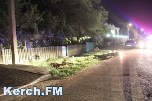 В Керчи в ночное время в аварии погиб мотоциклист