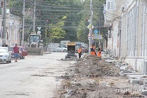 В Симферополе вырубили деревья, какие били током горожан