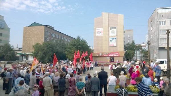 Отставка Правительства либо внешнее управление! Акция протеста в Забайкалье