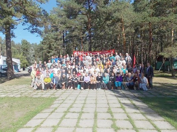 Алтайский край. В оздоровительном лагере "Рассвет" прошёл семинар-совещание секретарей первичных организаций