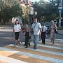1 сентября сотрудники ОГИБДД Севастополя провели уроки по безопасности дорожного движения