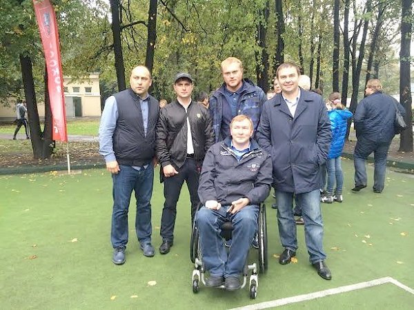 Ю.В. Афонин посетил спортивные соревнования, проводимые в рамках празднования Дня города Москвы